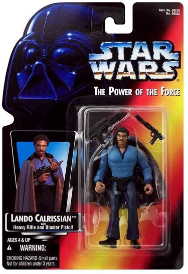 Star Wars POTF2 – Lando Calrissian – Bilingual Card (UPC: 076281695839)