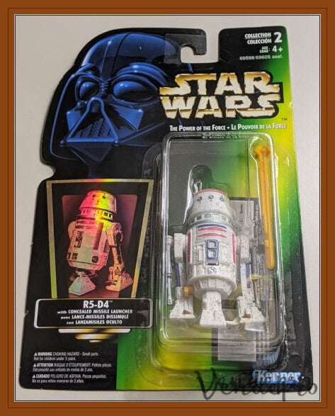 Star Wars POTF2 – R5-D4 with Concealed Missile Launcher (UPC: 076281695983)