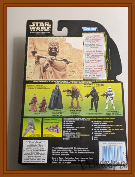 Star Wars POTF2 – Tusken Raider with Gaderffii Stick (UPC: 076281696034)
