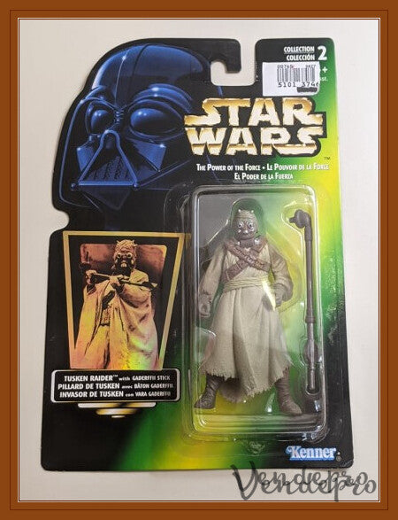 Star Wars POTF2 – Tusken Raider with Gaderffii Stick (UPC: 076281696034)