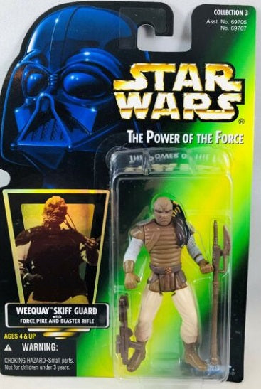 Star Wars – The Power of the Force (Green Card): Weequay Skiff Guard (UPC: 076281697079)