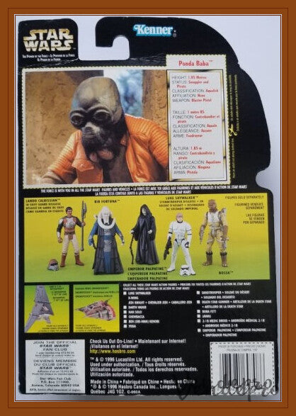 Star Wars POTF2 – Ponda Baba with Blaster Pistol (UPC: 076281697086)-2