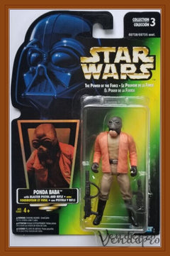 Star Wars POTF2 – Ponda Baba with Blaster Pistol (UPC: 076281697086)-1