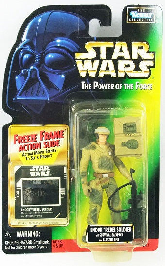 Star Wars – El Poder de la Fuerza (Congelación de Escena): Soldado Rebelde de Endor (UPC: 076281697161)