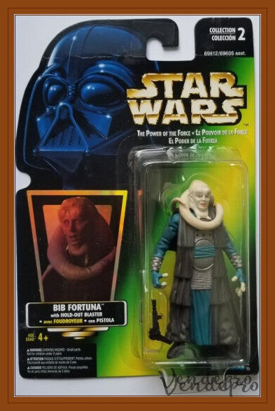 Star Wars POTF2 – Bib Fortuna with Hold-Out Blaster (UPC: 076281698120)