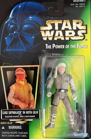 Star Wars – Power of the Force Luke Skywalker con equipo de Hoth Figura de acción de 3.75 pulgadas (UPC: 076281698229)