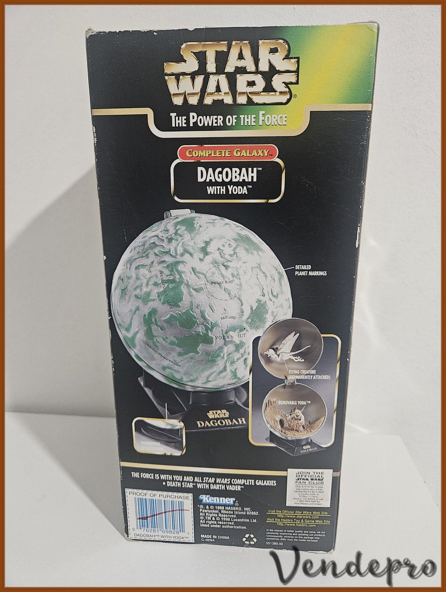 Star Wars: Power of the Force – Complete Galaxy Dagobah with Yoda (UPC: 076281698281)