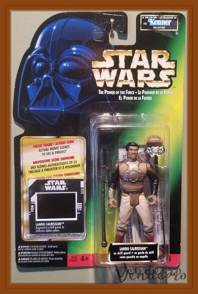 Star Wars POTF2 – Lando Calrissian as Skiff Guard (Freeze Frame) (UPC: 076281698311)
