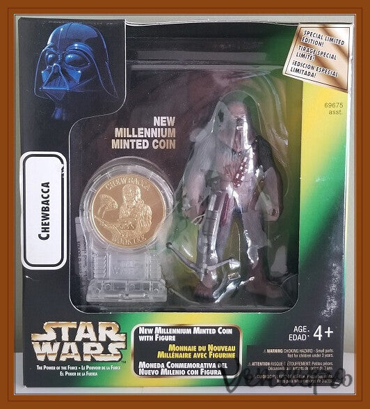 Star Wars POTF – Chewbacca Special Limited Edition with Millennium Minted Coin