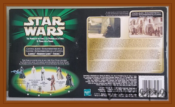 Star Wars POTF2 – Cantina Aliens 3-Pack: Labria, Nabrun Leids, Takeel (UPC: 076281840598)