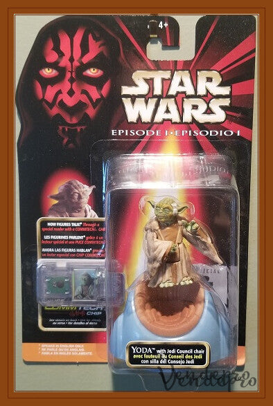 Star Wars Episode I – Yoda with Jedi Council Chair