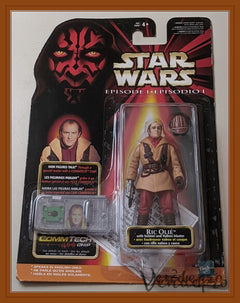 Star Wars Episode I – Ric Olie with Blaster & CommTech Chip (UPC: 076281841090)-1