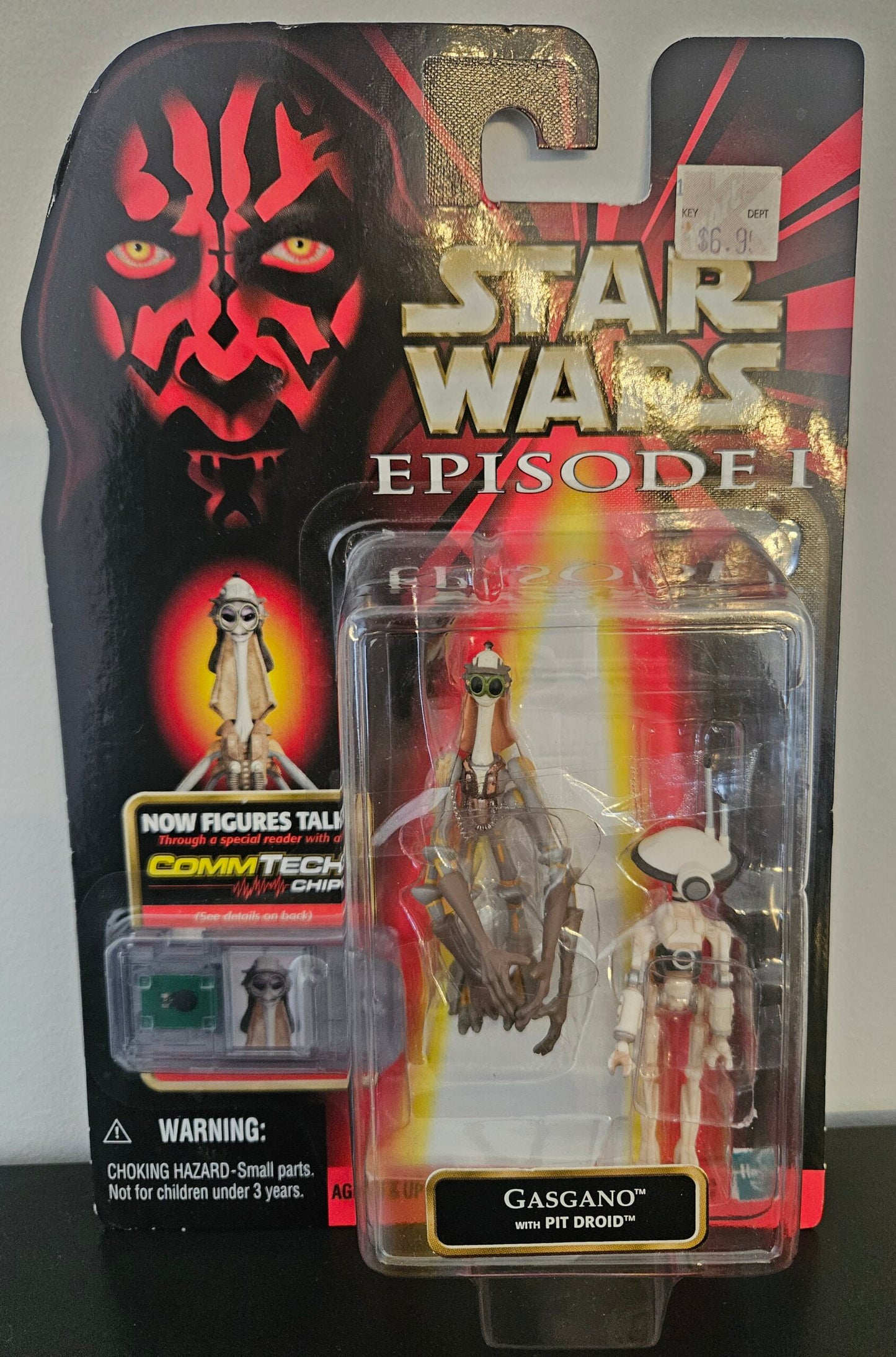 Star Wars Episode I – Gasgano with Pit Droid & CommTech Chip (UPC: 076281841168)