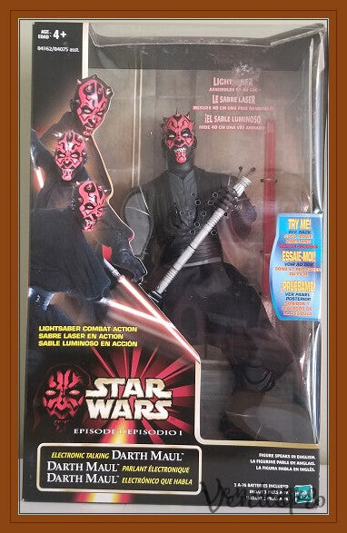 Star Wars Episode I – 12-inch Electronic Talking Darth Maul