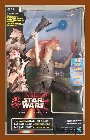 Star Wars Episodio I – Jar Jar Binks Electrónico con Voz (UPC: 076281841663)