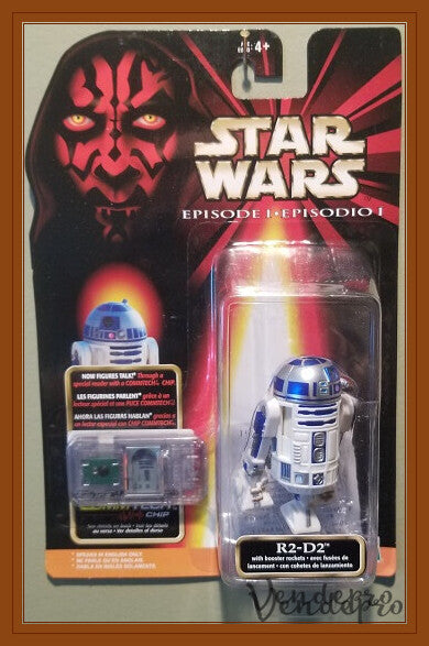 Star Wars Episode I – R2-D2 with Booster Rockets & CommTech Chip (UPC: 076930841044)