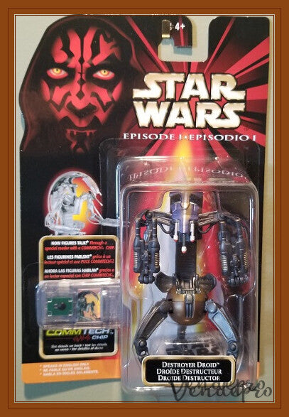 Star Wars Episodio I – Droide Destructor con Chip CommTech (UPC: 076930841815)