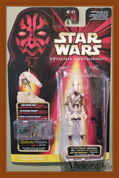 Star Wars Épisode I – Droïde de combat (Variante « balafrée », puce CommTech française) (UPC : 076930842218)-1