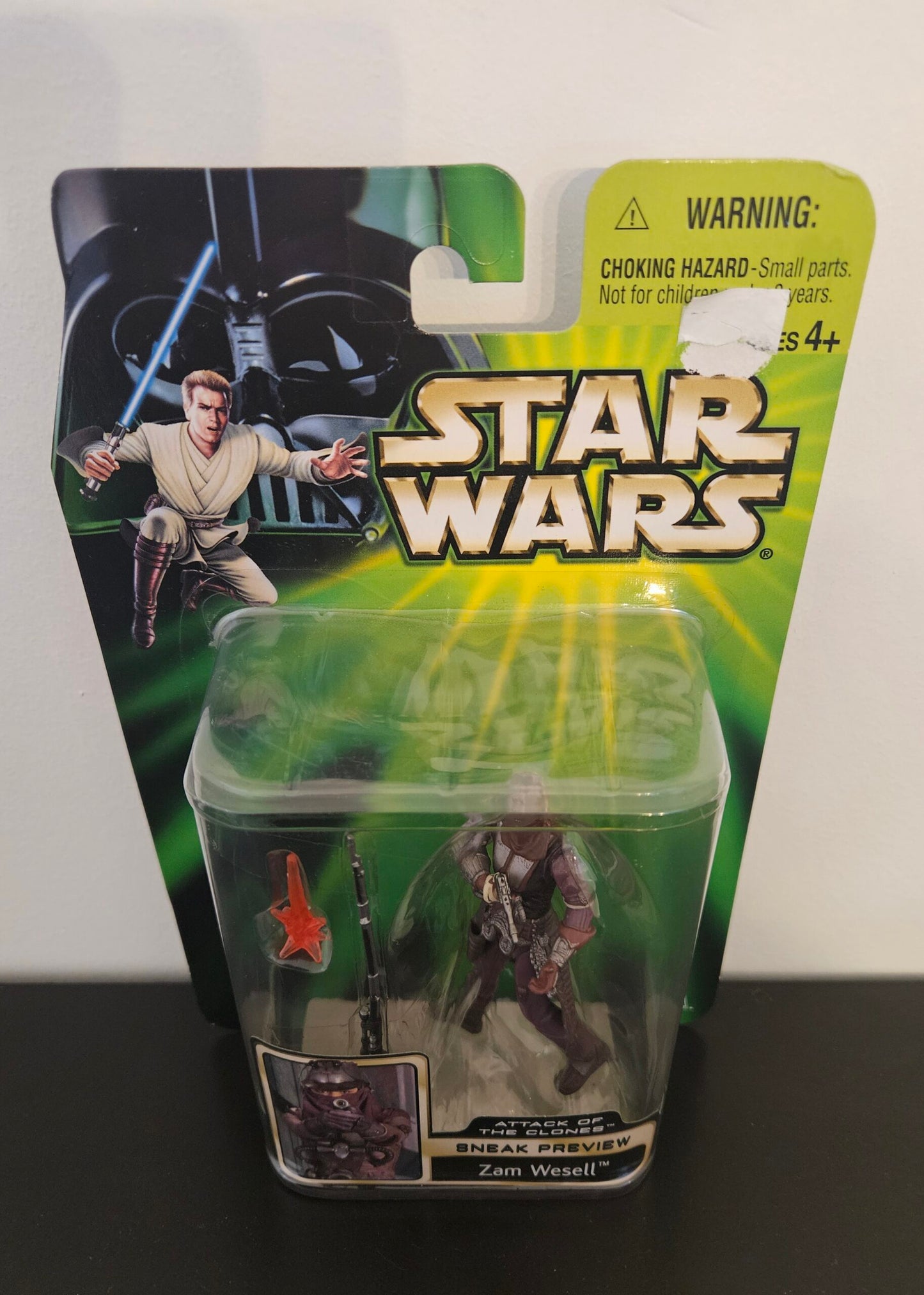 Star Wars – Ataque de los Clones Avance Exclusivo: Figura de Zam Wesell de 3.75 Pulgadas (UPC: 076930846773)