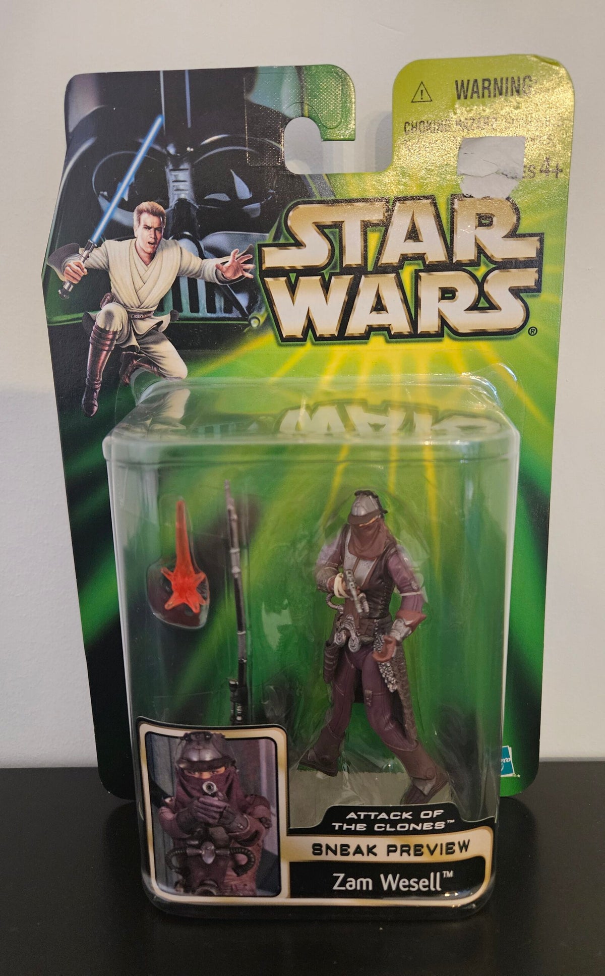 Star Wars – Ataque de los Clones Avance Exclusivo: Figura de Zam Wesell de 3.75 Pulgadas (UPC: 076930846773)