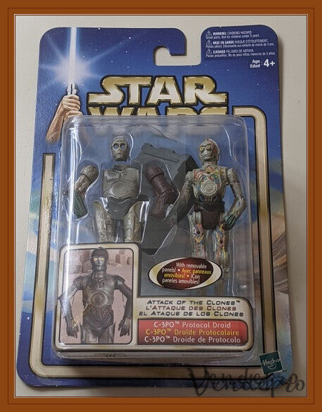 Star Wars Saga – C-3PO (Protocol Droid) 3.75" Action Figure (UPC: 076930848562)