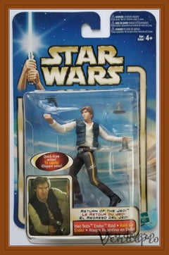 Star Wars ROTJ – Han Solo (Incursión en Endor) con Bláster (UPC: 076930848807)-1