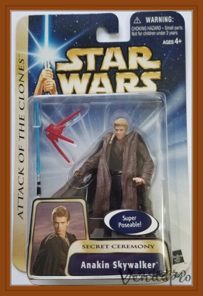 Star Wars Saga – Figura de acción de 3,75" de Anakin Skywalker (Ceremonia secreta) (UPC: 076930850145)