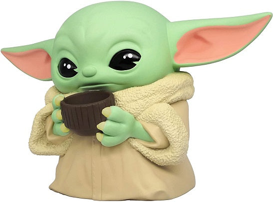 Star Wars: The Mandalorian – The Child with Cup PVC Figural Coin Bank (UPC: 077764289248)