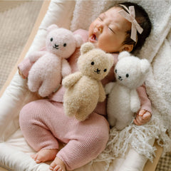 Baby bouclé bear (Honey) | Cuddle + Kind-4