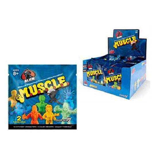 Super7 M.U.S.C.L.E. – Pack de 2 minifiguras de ALIENS (UPC: 086547345767)