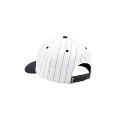 Jacker 'Classic Stripe' Snapback Cap - Black/White-3