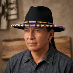Size-61 Handmade Beaded Hat-3