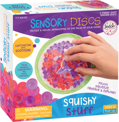Teacher Created Resources - Sensory Playtivity™ Sensory Discs: Squishy Stuff - Pack of 3 - Ages 3+-1