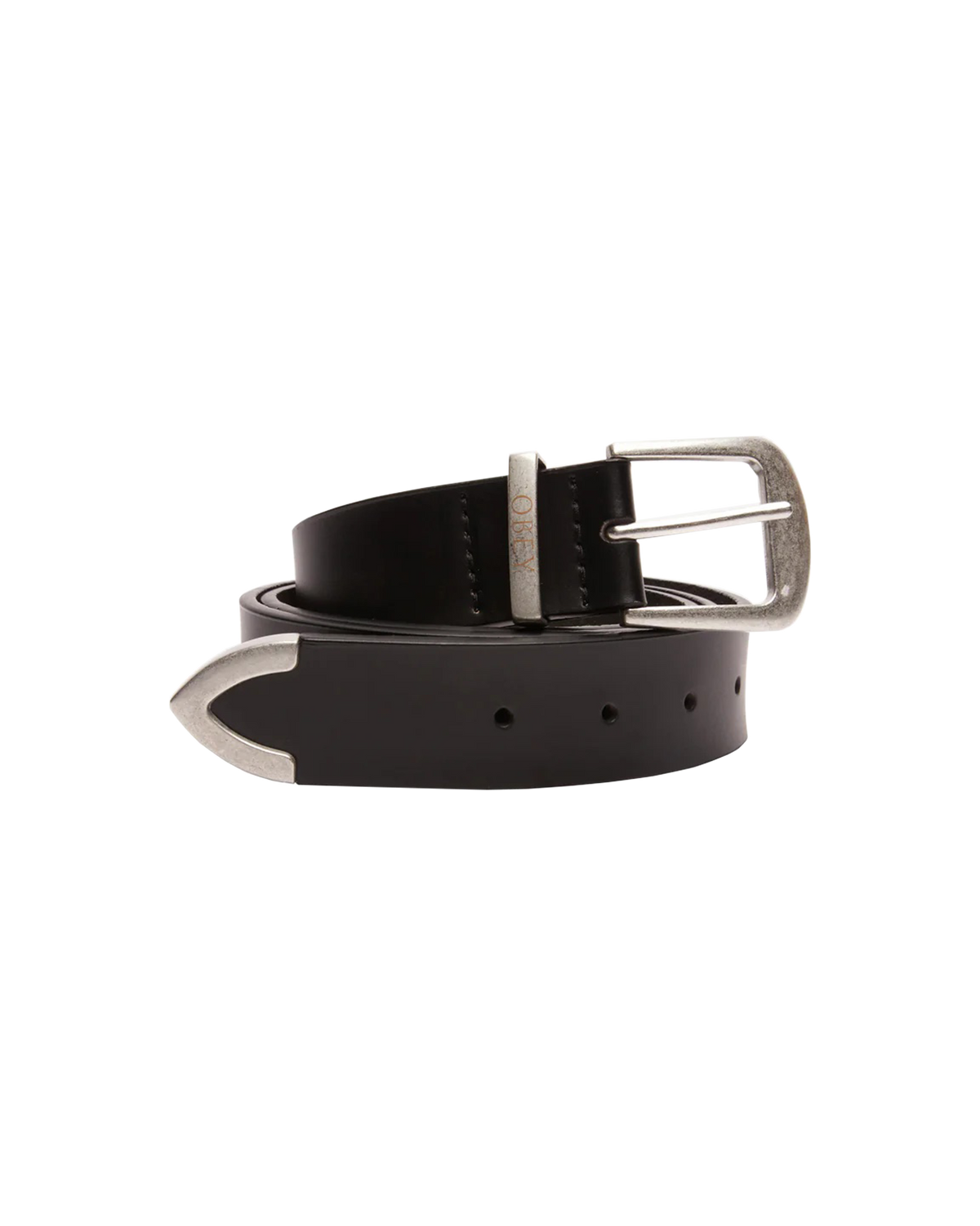 Obey 'Leather' Belt - Black-1