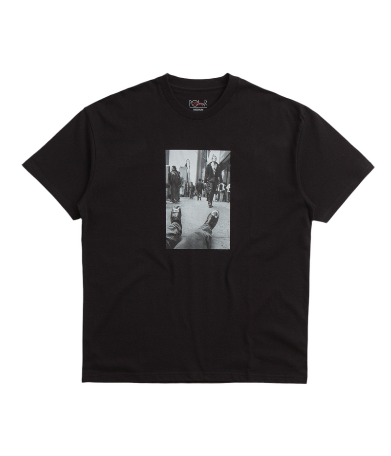 Polar Skate Co. 'Happy Sad' Tee - Black-1