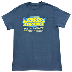 40's & Shorties 'Ass Advance' Tee - Navy-1