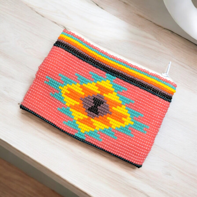 Star Beaded coin purse-5