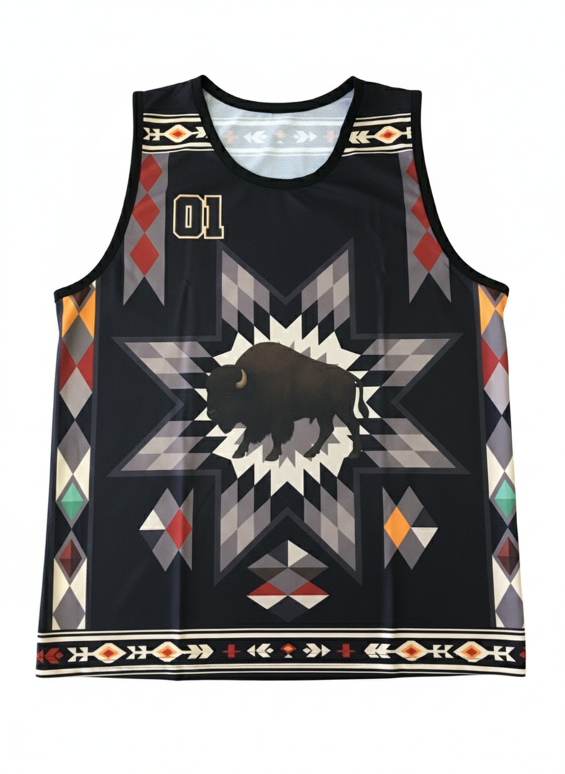 Buffalo Star Jersey(Black)-2