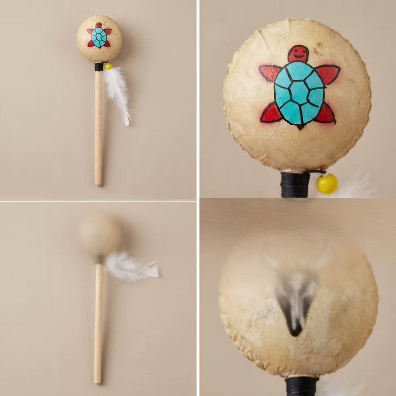 Handcrafted Ceremonial Rattle (7)-2