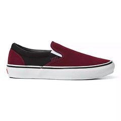 Vans 'Skate Slip-On' Shoes - Port/Black-1