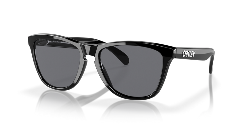 Oakley 'Frogskins' Sunglasses - Polished Black / Grey-1