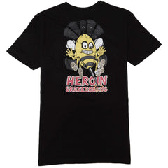 Heroin Skateboards 'Stingee Thingee' Tee - Black-2