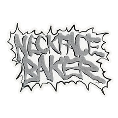 Baker x Neckface 'Graffiti Logo' Sticker - Grey-1