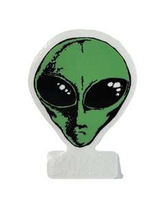 Baker 'Alien' Sticker - Green-1