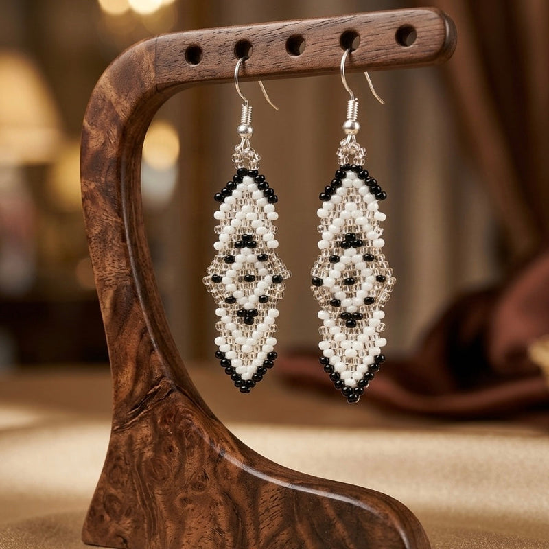 Soul Feather Earrings black-1