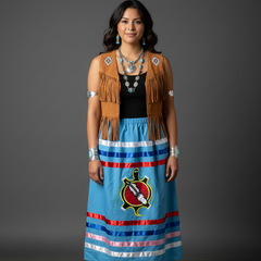 Turtle's Honor Ribbon Skirt-3