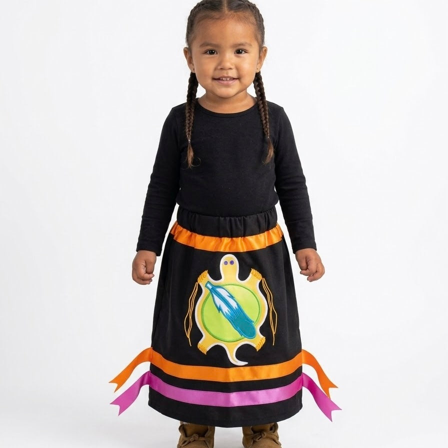 Turtle Ground Ribbon Skirt-2