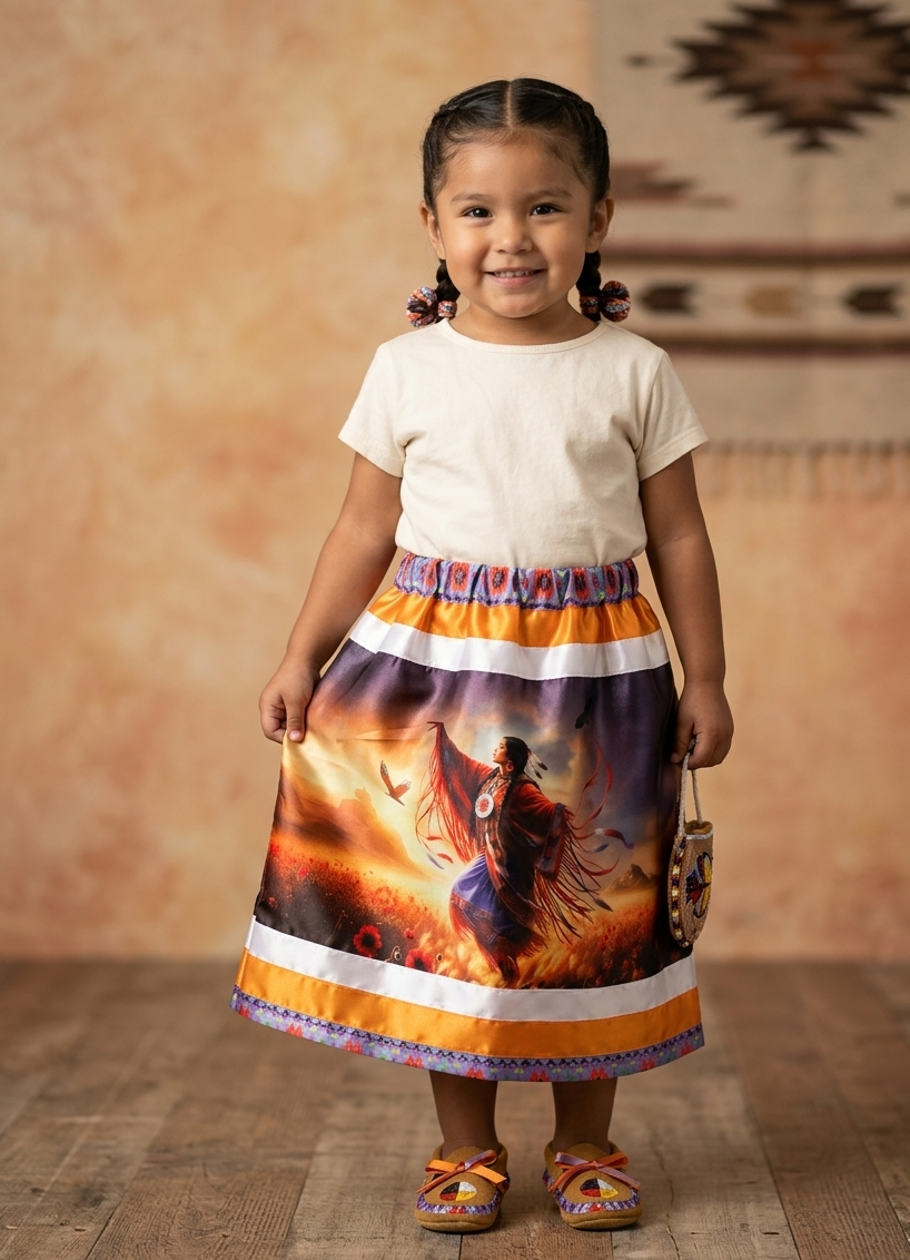 Infants Dancer of the Dawn Ribbon Skirt-4