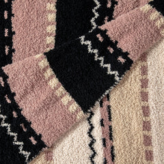 Desert Sunset Geometric Print Extended Throw-9