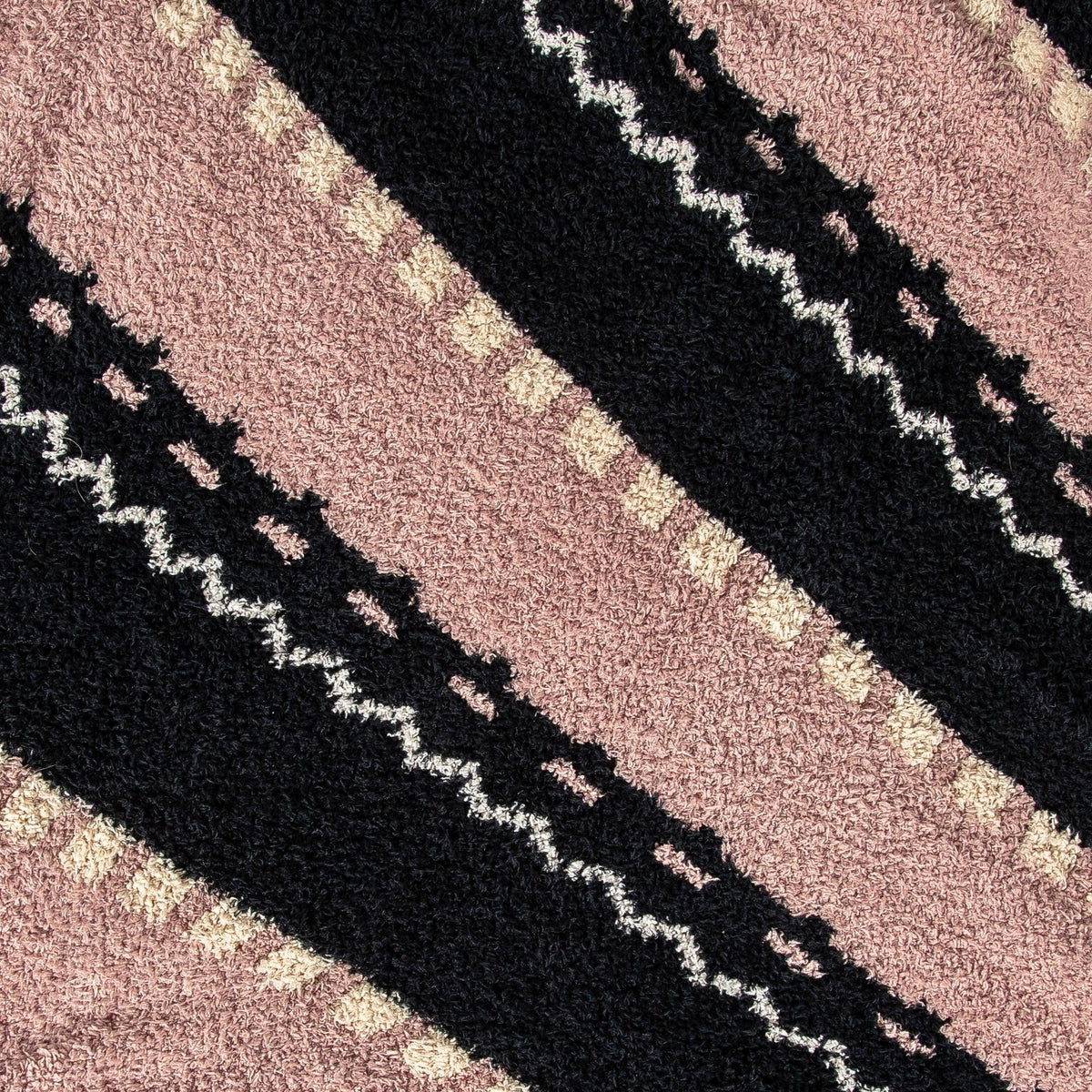 Desert Sunset Geometric Print Extended Throw-12